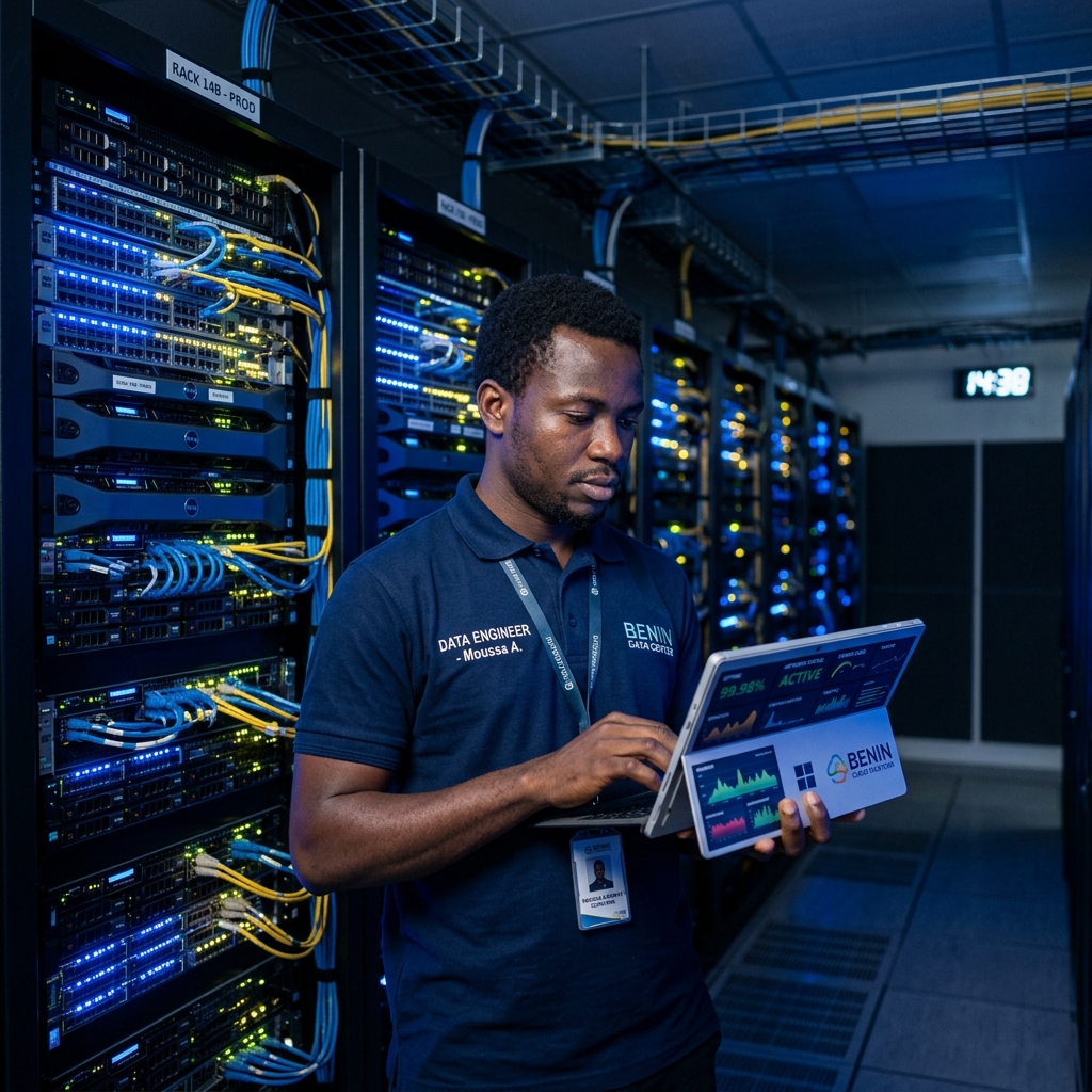 Serveurs cloud et hébergement web sécurisé au Bénin